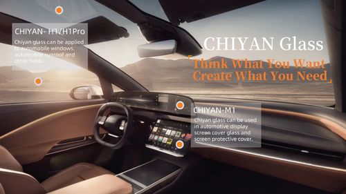 Latest company Solutions about CHIYAN 自動車用ガラス用高アルミニシリケートガラスパネル