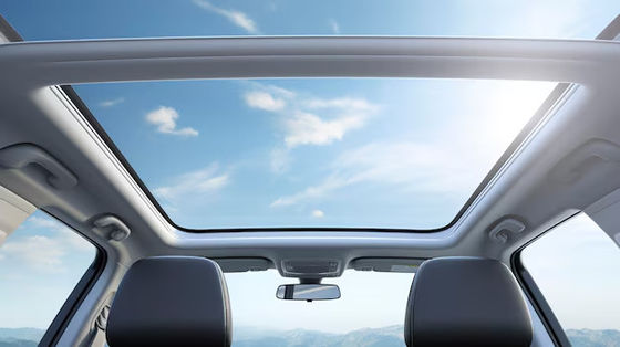 良い値段 3~6mm 硬さ 自動車の太陽屋根用アルミシリケートガラス オンライン