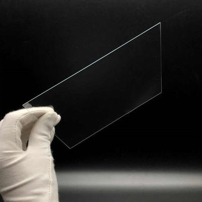 0.3mm/0.4mm/0.5mm 超薄 超白 アルミノシリケートガラスシート 光学ガラス加工用