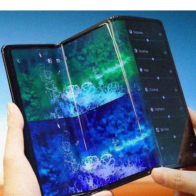 折りたたみ可能な電子スクリーン用のUTG超薄柔らかいガラス